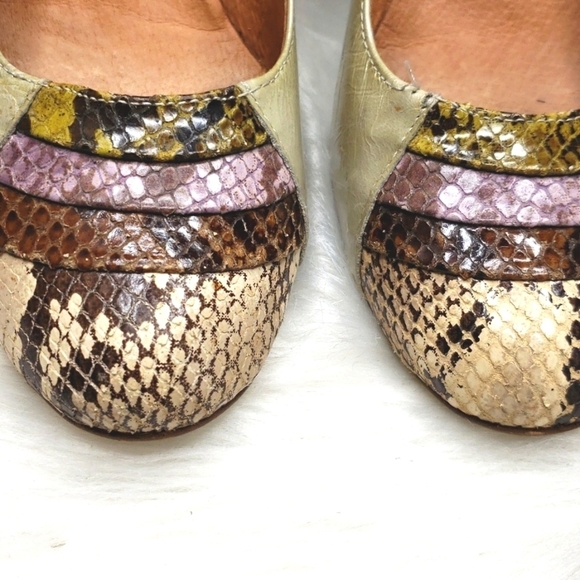 STEVE MADDEN Multi colored snake, high, Pumps, classics, leather 6 - Picture 4 of 10